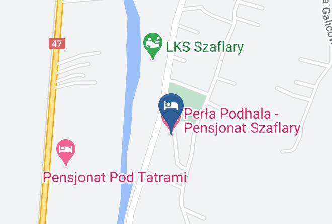Nowotarski - Pensjonat Szaflary Maps