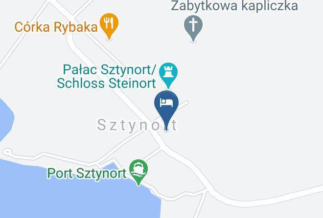 Wegorzewonty - Pensjonat Sztynort Maps