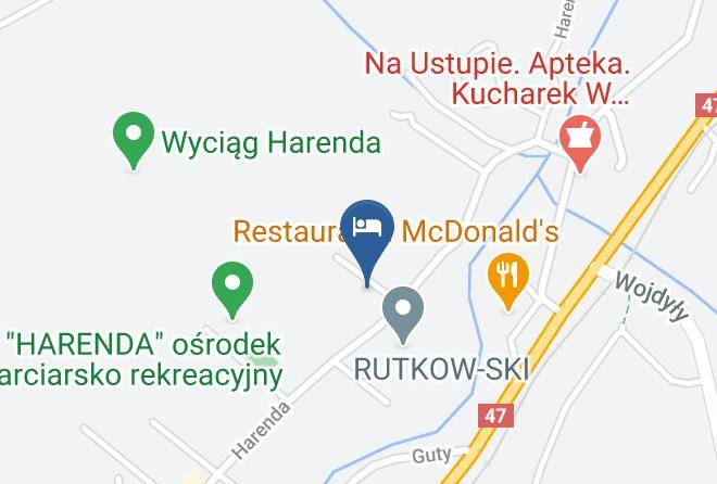 Tatrzanski - Pensjonat Teresa Maps