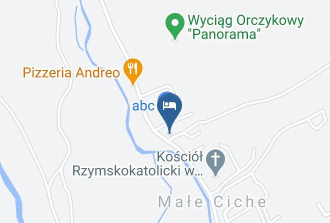 Pensjonat U Zosi Map