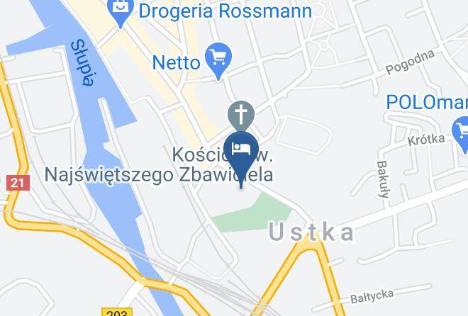 Slupski - Pensjonat W Starym Kinie Maps