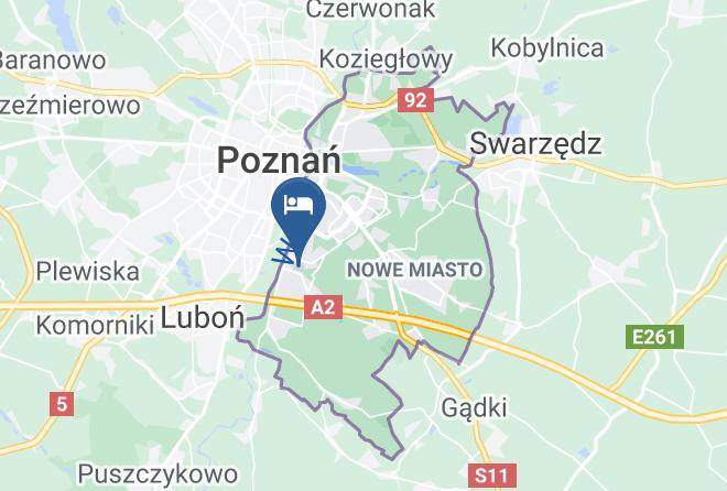 Wrzos Pensjonat Map