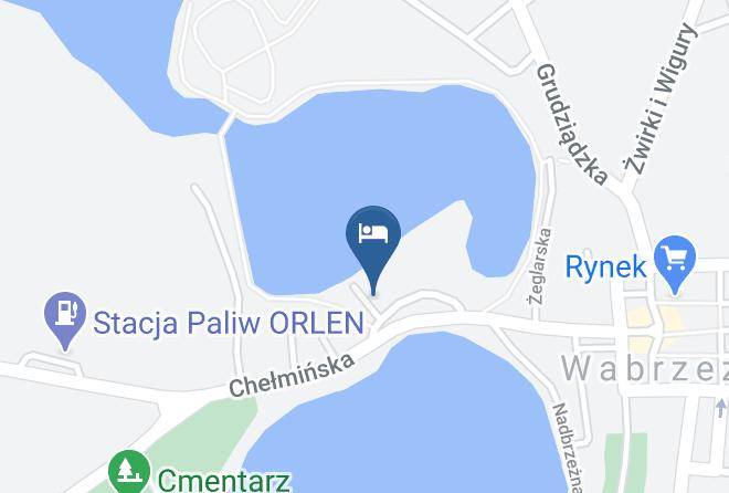 Pensjonat Zamkowa Map