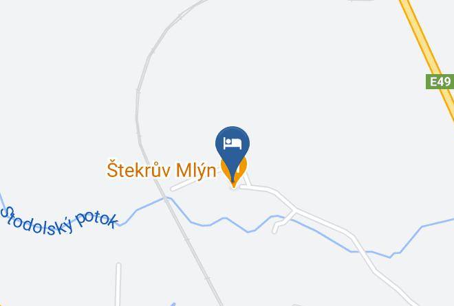 Cheb - Pensjonay Stekruv Mlyn Maps