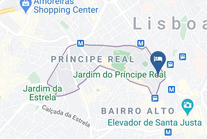 Pensao Perola Da Baixa Map
