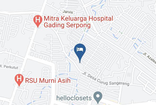 Tangerang Regency - Pentagon Kost Maps