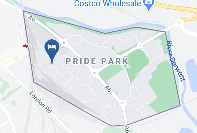 Derby City - Pentahotel Derby Maps