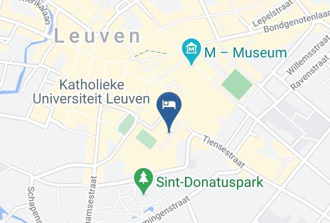 Flemish Brabant - Pentahotel Leuven Maps