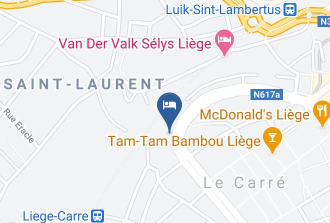 Liege - Pentahotel Liege Maps