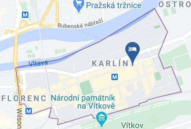 Prague - Pentahotel Prague Maps