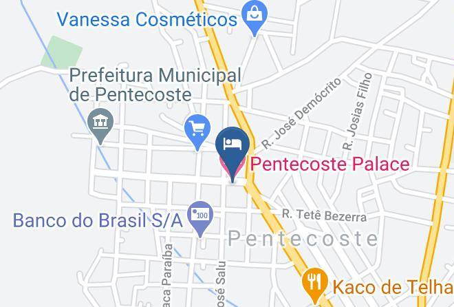 Pentecoste - Pentecoste Palace Hotel Maps