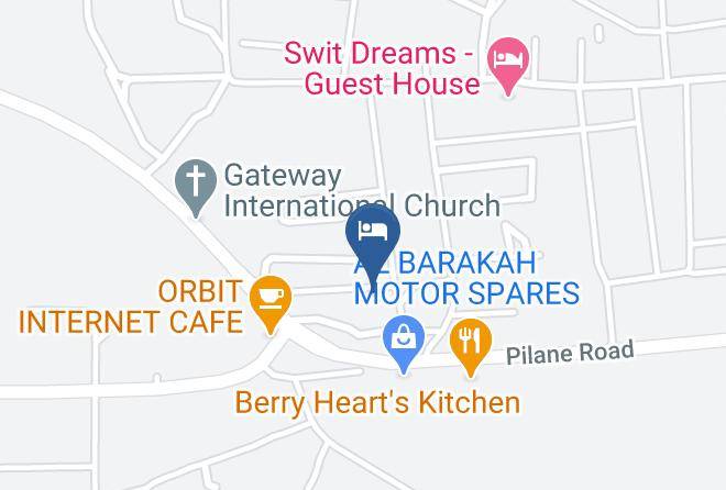 Mochudi - Penterstar Kgabo Resort Mochudi Maps