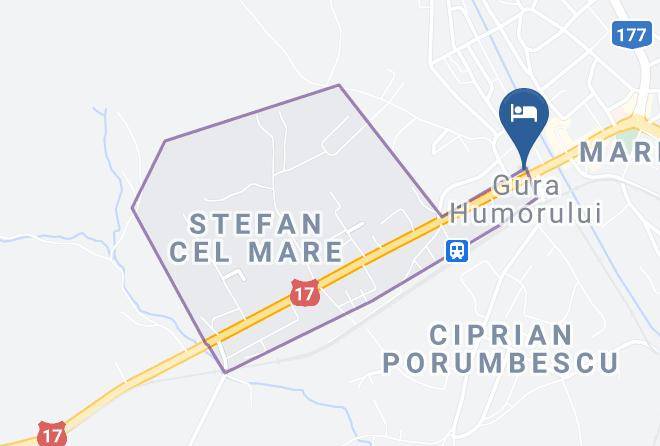 Gura Humorului - Vila Ramona Maps