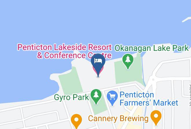 Okanagan Similkameen - Penticton Lakeside Resort & Conference Centre Maps