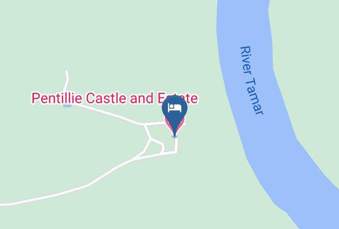 Cornwall - Pentillie Castle And Estate Maps