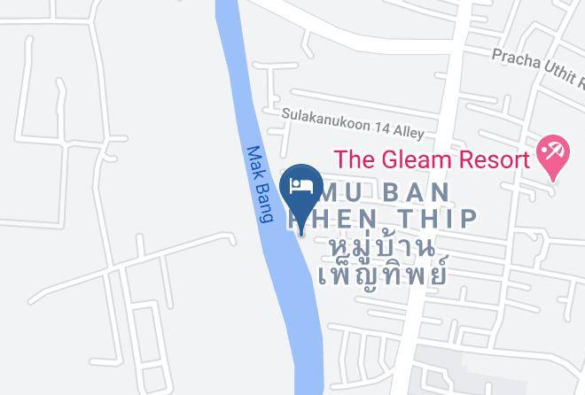 Mueang Satun District - Pentip Resort Maps