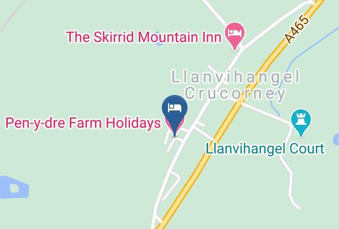 Monmouthshire - Pen Y Dre Farm Holidays Maps