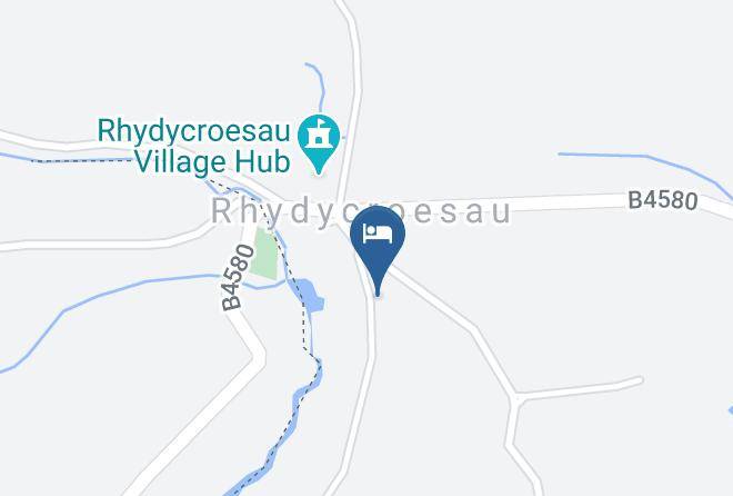 Pen Y Dyffryn Hotel Map