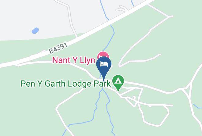 Gwynedd - Pen Y Garth Holiday Lodges Hoseasons Maps
