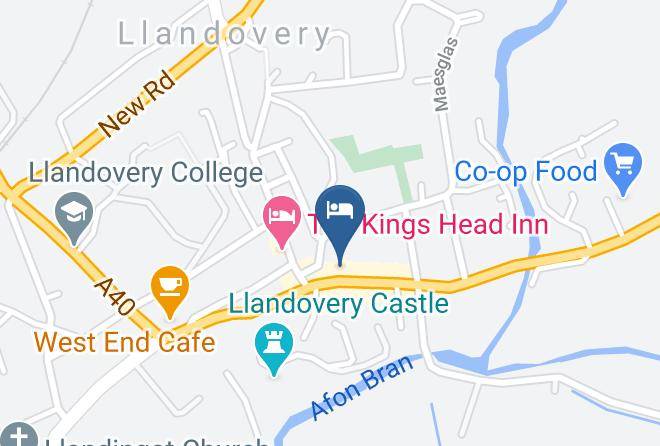 Carmarthenshire - Penygawse Maps