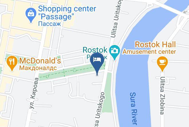 Penza - Penza Hotel Maps