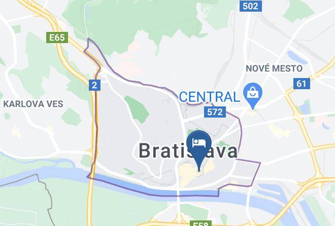 Bratislava - Penzion Gremium Maps