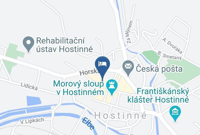 Trutnov - Penzion 14 Maps