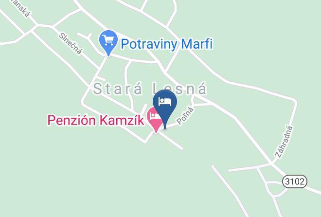 Kezmarok - Penzion 2004 Maps