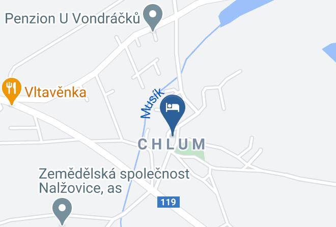 Pribram - Penzion A Hostinec U Kostela Maps