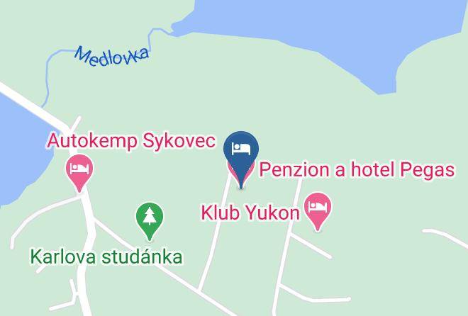 Zdar Nad Sazavou - Penzion A Hotel Pegas Maps