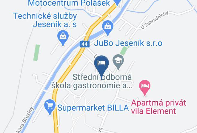 Jesenik - Penzion A Pizzerie Zeyerka Maps