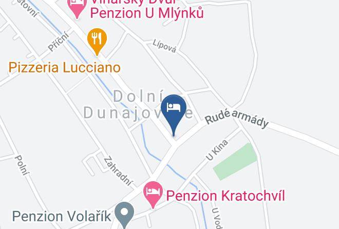 Breclav - Penzion A Prodejna Kroupa Maps