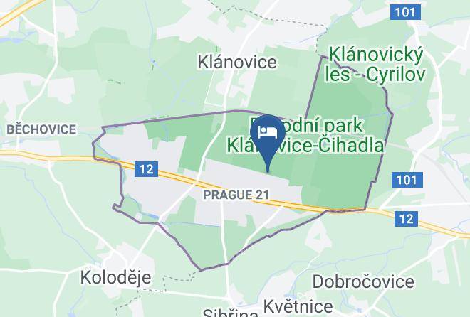 Prague - Penzion A Restaurace Kollmanka Maps