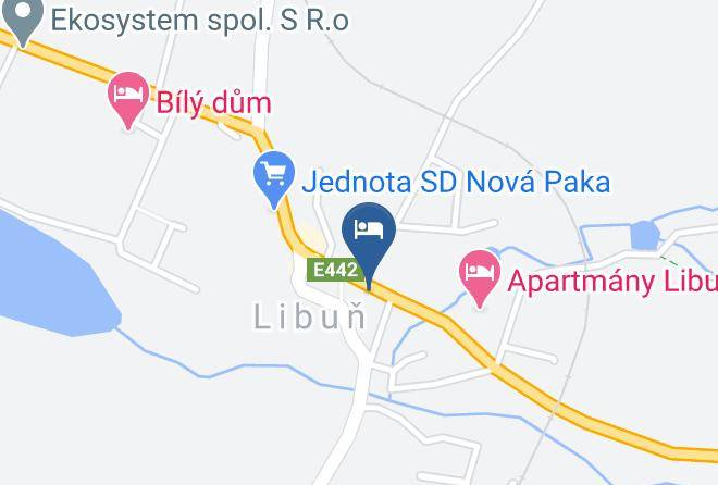 Jicin - Penzion A Restaurace Libun Maps