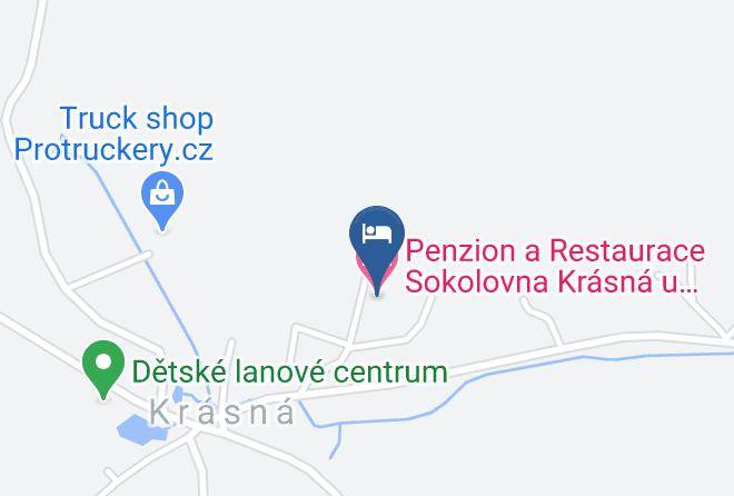 Cheb - Penzion A Restaurace Sokolovna Krasna U Ase Ubytovani As Maps