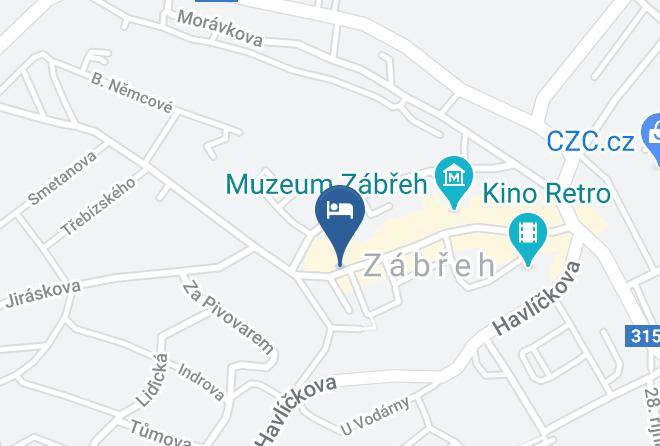 Sumperk - Penzion A Restaurace Tucnak Maps
