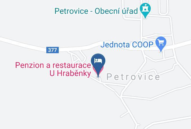 Blansko - Penzion A Restaurace U Hrabenky Maps