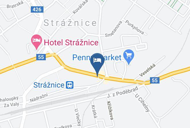 Hodonin - Penzion A Restaurace U Kalendu Maps