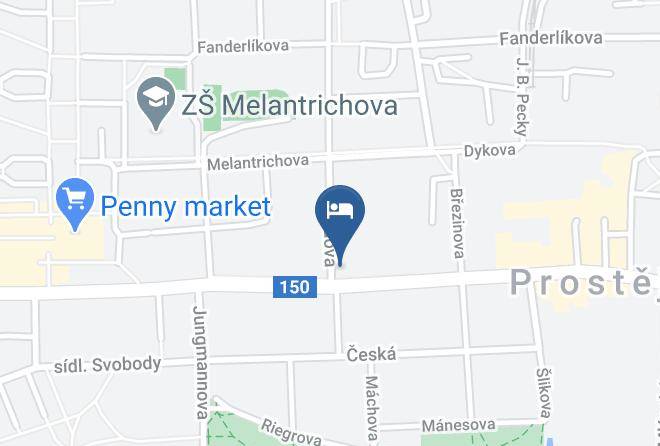 Prostejov - Penzion A Restaurace U Konicka Maps