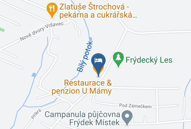 Frydek Mistek - Penzion A Restaurace U Mamy Maps