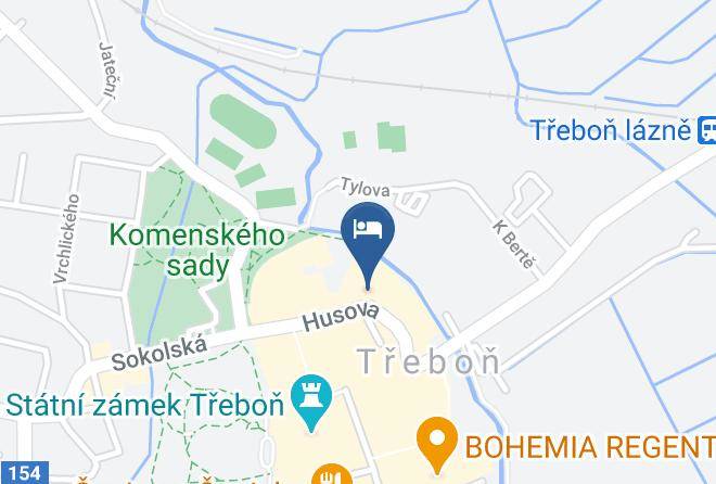 Jindrichuv Hradec - Penzion A Restaurace U Misku Maps