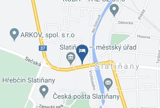 Chrudim - Penzion A Restaurace U Zamku Maps