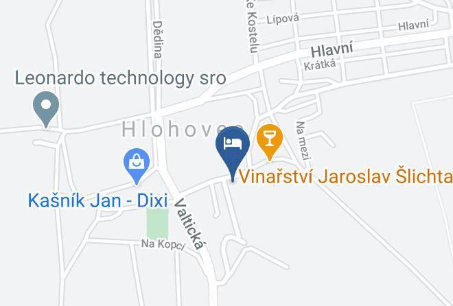 Breclav - Penzion A Restaurace Usedlost Pod Vinohrady Maps