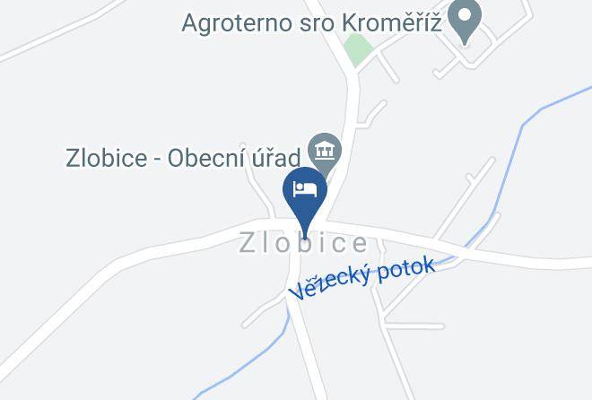 Kromeriz - Penzion A Restaurace Zlobice Maps