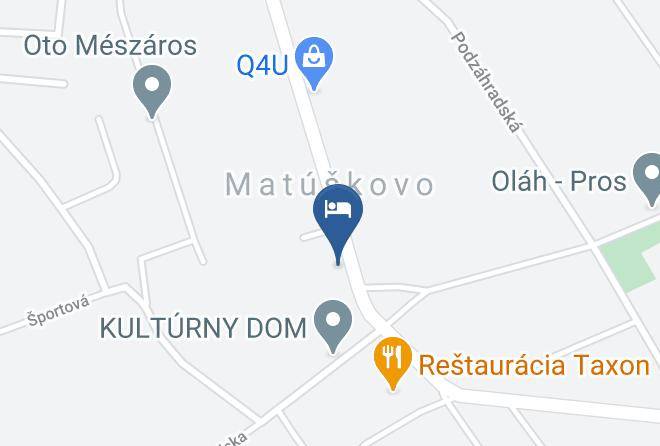 Galanta - Penzion A Restauracia Toldi Maps
