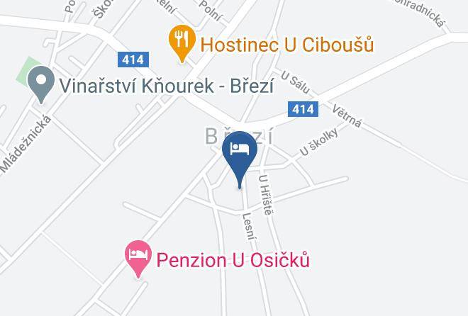 Breclav - Penzion A Vinarstvi Vavricek Maps