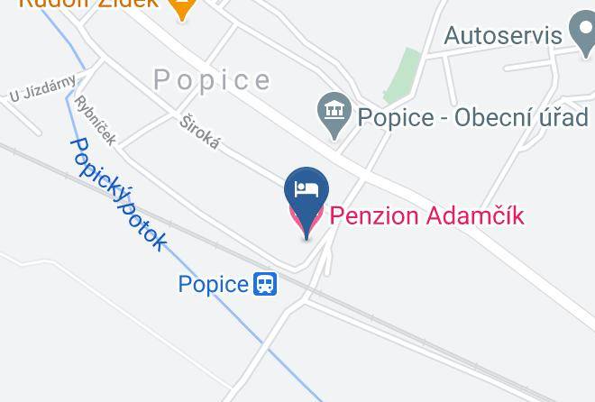 Breclav - Penzion Adamcik Maps