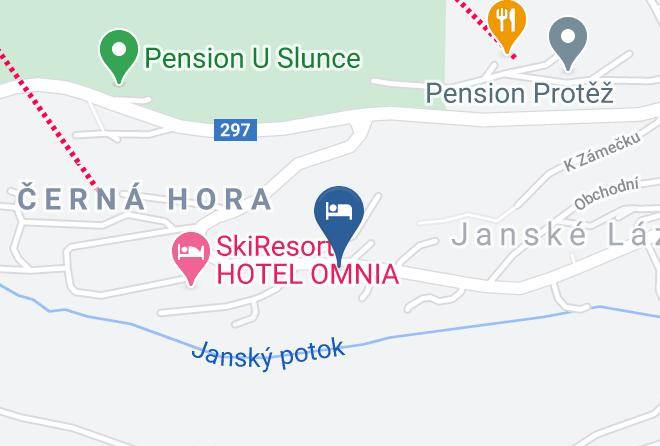 Trutnov - Penzion Adelka Maps