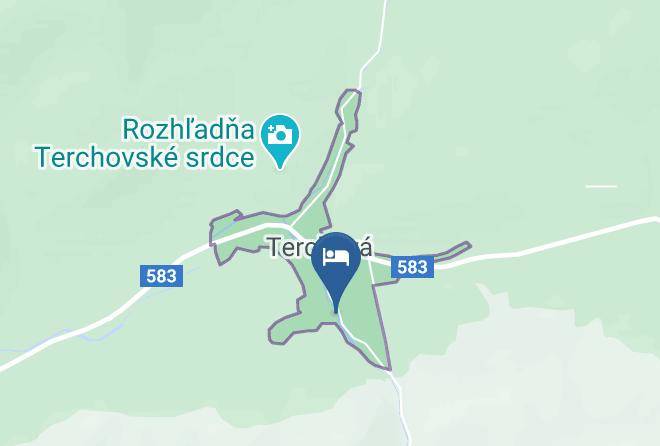 Terchova - Penzion Admit Maps