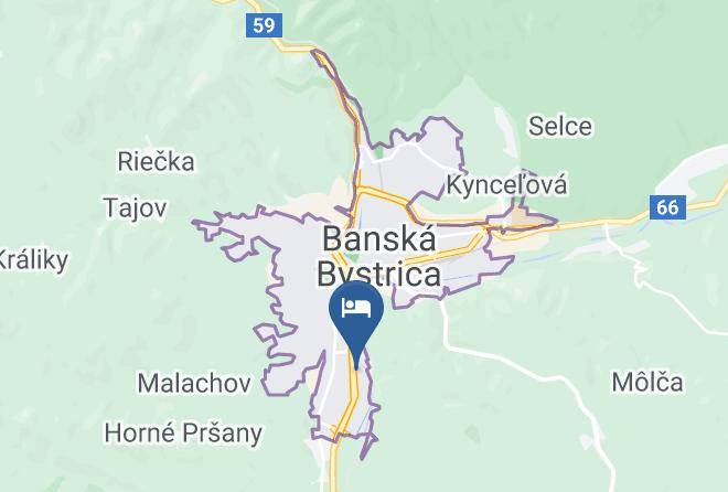 Banska Bystrica - Penzion Adonai Maps